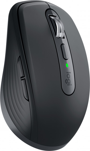 Мышь Logitech MX Anywhere 3 графитовый лазерная (4000dpi) беспроводная BT/Radio USB