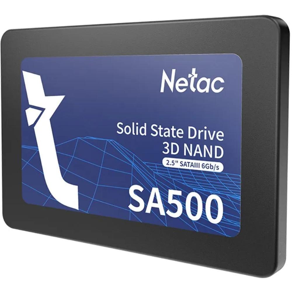 1000 ГБ 2.5" SATA накопитель Netac SA500 [SATA, чтение - 520 Мбайт/сек, запись - 475 Мбайт/сек]