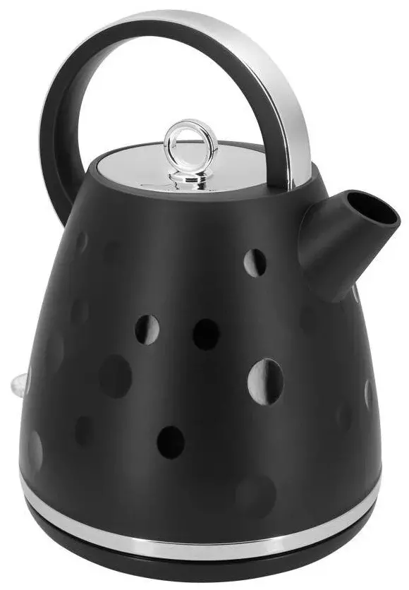 Чайник MAUNFELD MFK-647BK черный с хромированными элементами