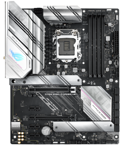 Материнская плата Asus ROG STRIX B560-A GAMING WIFI Soc-1200 Intel B560 4xDDR4 ATX AC`97 8ch(7.1) 2.5Gg+HDMI+DP