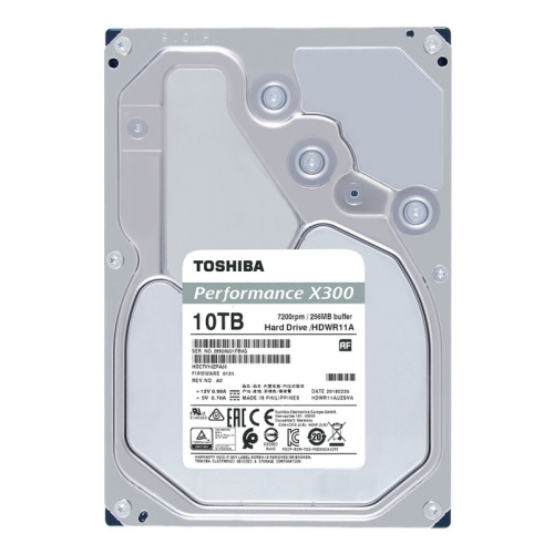 Жесткий диск 10tb SATA-III Toshiba X300 (HDWR11AUZSVA)