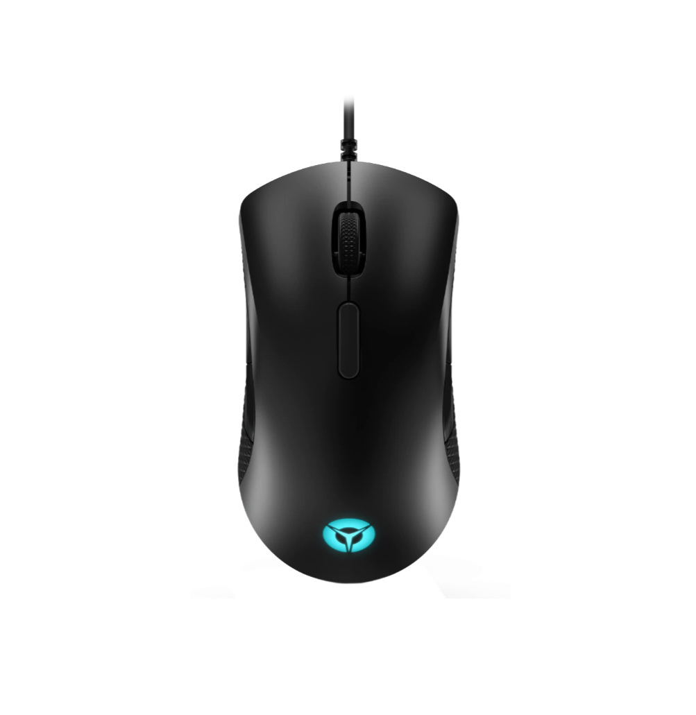 Мышь Lenovo M300 RGB черный оптическая (8000dpi) USB (8but)