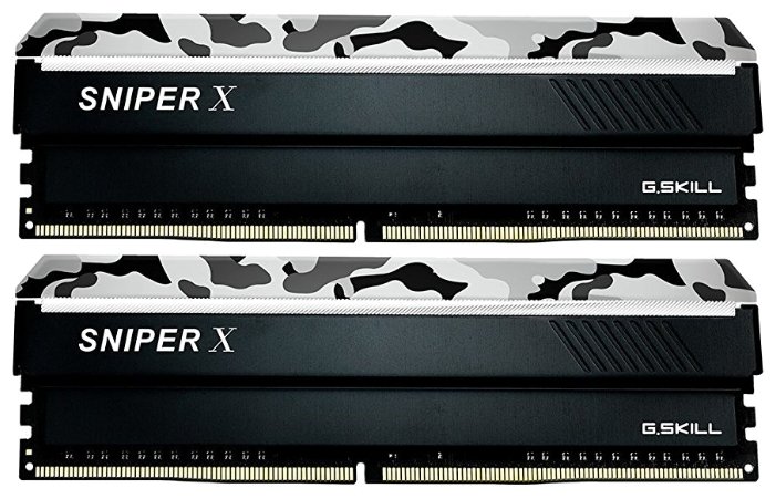 Оперативная память 16Gb DDR4 3200MHz G.Skill Sniper X (F4-3200C16D-16GSXWB) (2x8Gb KIT)