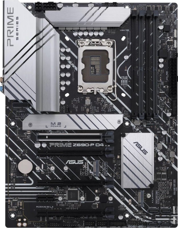 Asus PRIME Z690-P D4 LGA1700 4xDDR4 4xPCIEx16 2xPCIEx1 3xM.2 RTL {5}