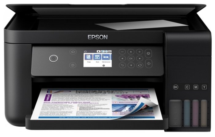 Epson  L6160 (A4 Duplex Net WiFi USB RJ-45 черный) C11CG21404