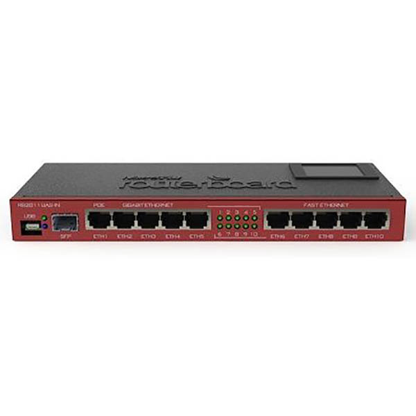 Маршрутизатор MikroTik RB2011UiAS-IN