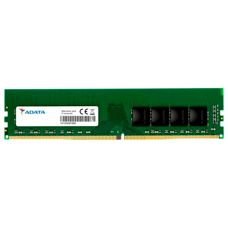 Память DDR4 8Gb 3200MHz A-Data AD4U32008G22-SGN RTL PC4-25600 CL22 DIMM 288-pin 1.2В single rank