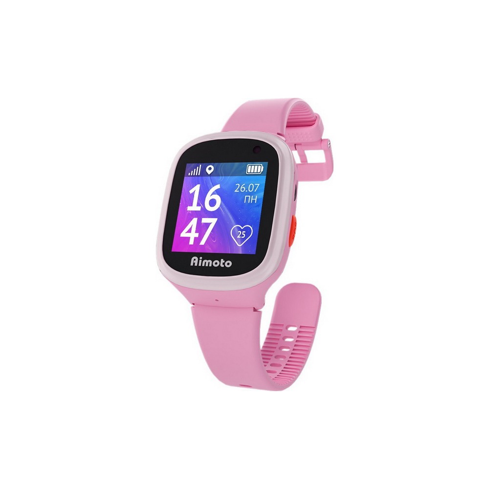 AIMOTO Start 2 Детские умные часы с GPS - розовые