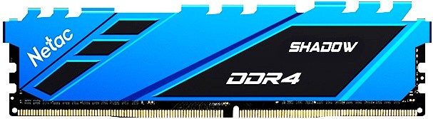 Оперативная память Netac Shadow C16 Blue 16Gb DDR 4 3200Mhz