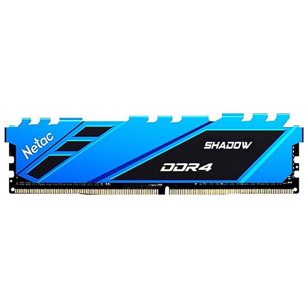 Оперативная память Netac Shadow C16 Blue 16Gb DDR 4 3200Mhz