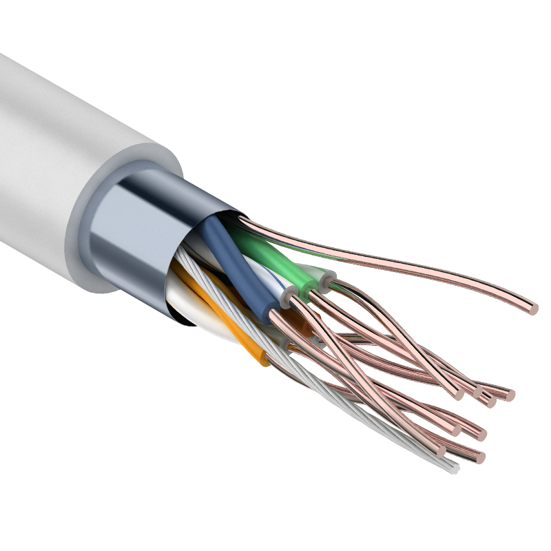 REXANT (01-0143) Кабель FTP CAT5e 4 пары (305м) 0.51 мм