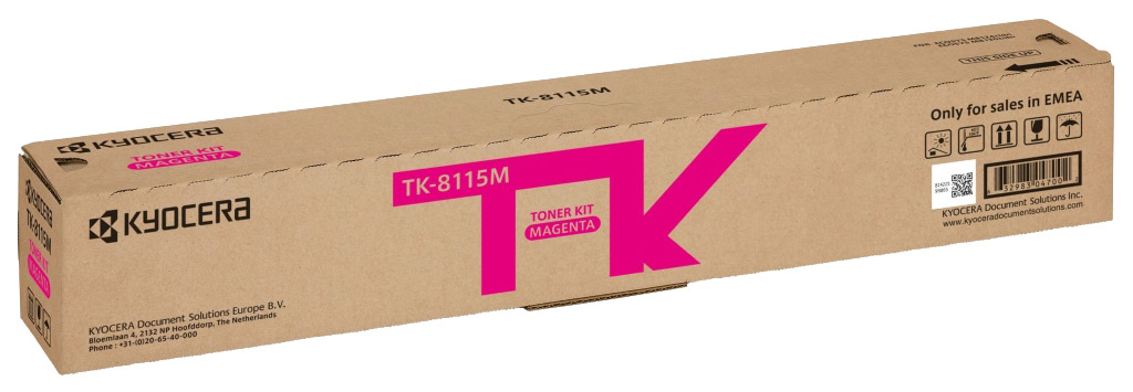 Картридж лазерный Kyocera TK-8115M 1T02P3BNL0 пурпурный (6000стр.) для Kyocera M8124cidn/M8130cidn