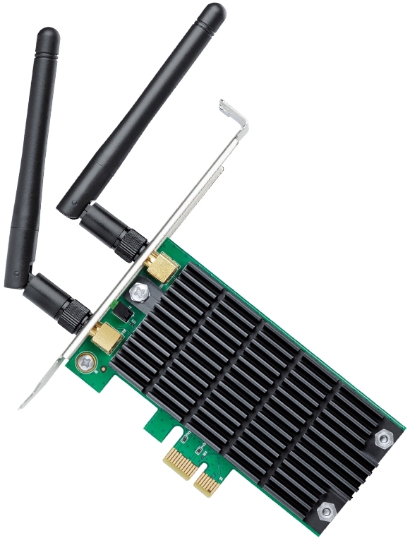 Wi-Fi адаптер TP-LINK Archer T4E, зеленый