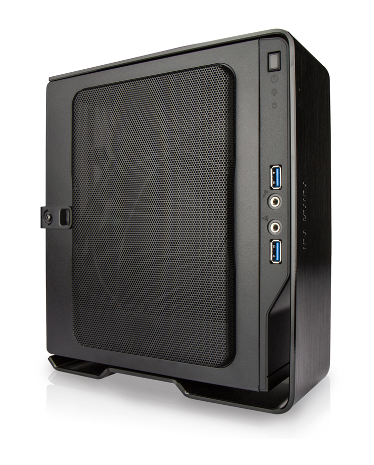 Системный блок Auctor Mini-ITX Core i5-11400/4Gb/500Gb SSD/Win10 PRO/Black