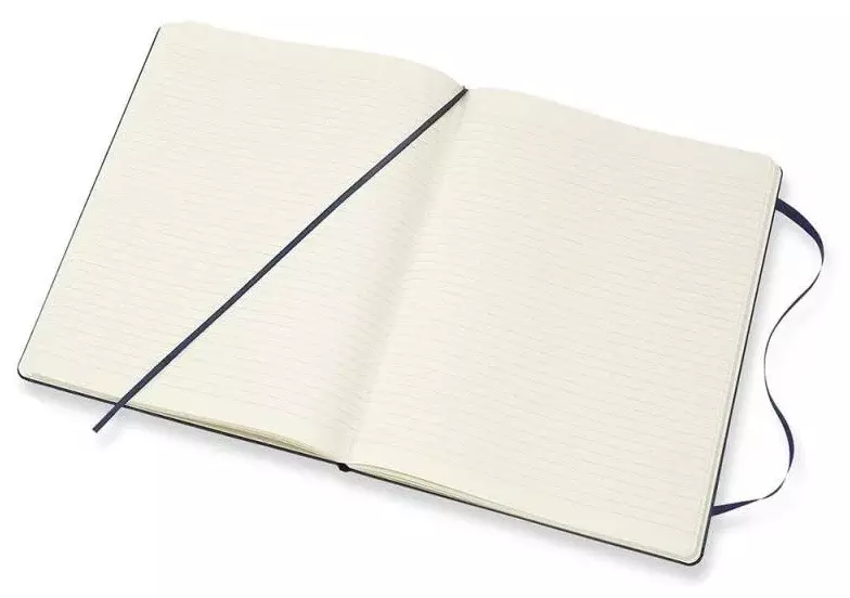 Блокнот Moleskine CLASSIC QP090B20 XLarge 190х250мм 192стр. линейка твердая обложка синий