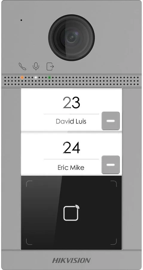 Видеопанель Hikvision DS-KV8213-WME1(B) цветной сигнал