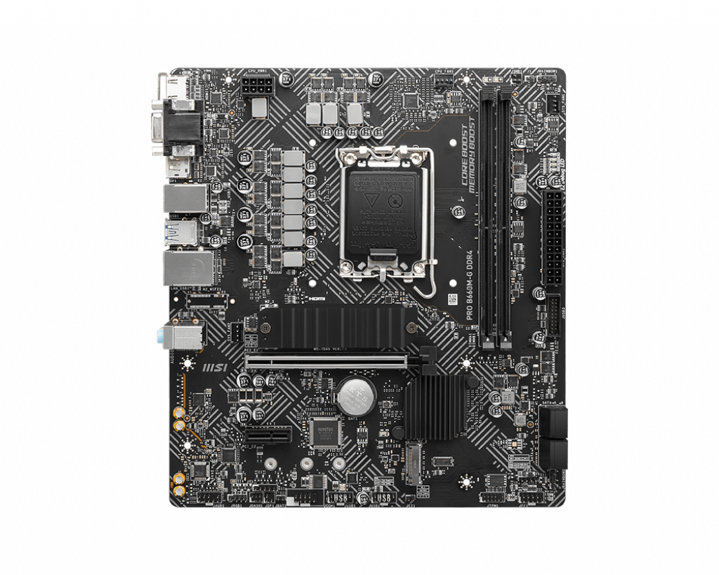 Материнская плата MSI B660 S1700 MATX PRO B660M-G DDR4