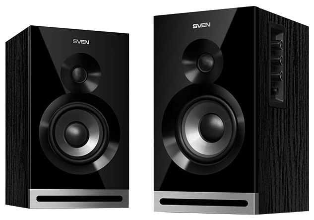 SVEN SPS-705, чёрный, акустическая система 2.0, мощность 2x20 Вт(RMS)