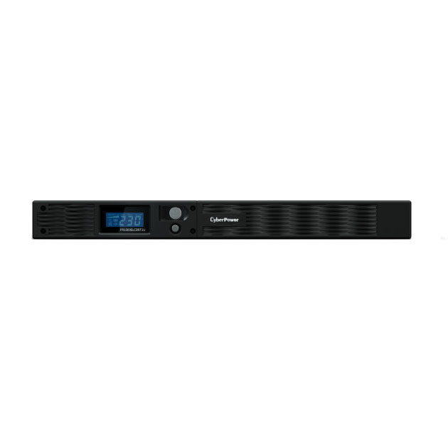 ИБП CyberPower PR1000ELCDRT1U, Rackmount, Rackmount, Line-Interactive, 1000VA/670W