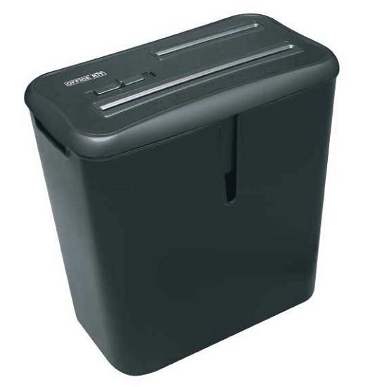 Шредер Office Kit S30 (секр.P-4) фрагменты 6лист. 14лтр. скобы пл.карты CD