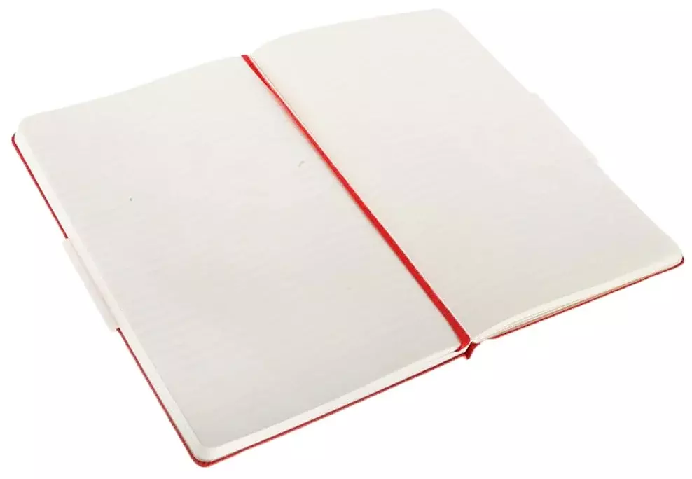 Блокнот Moleskine CLASSIC QP060R Large 130х210мм 240стр. линейка твердая обложка красный