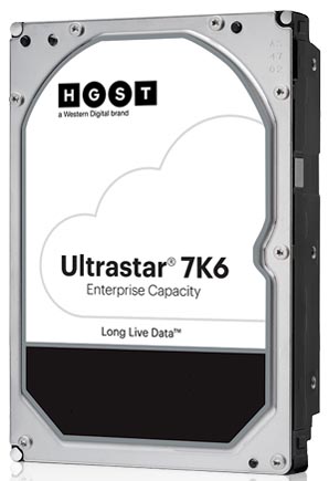 Жесткий диск WD Original SAS 3.0 4Tb 0B36048 HUS726T4TAL5204 Ultrastar DC HC310 (7200rpm)