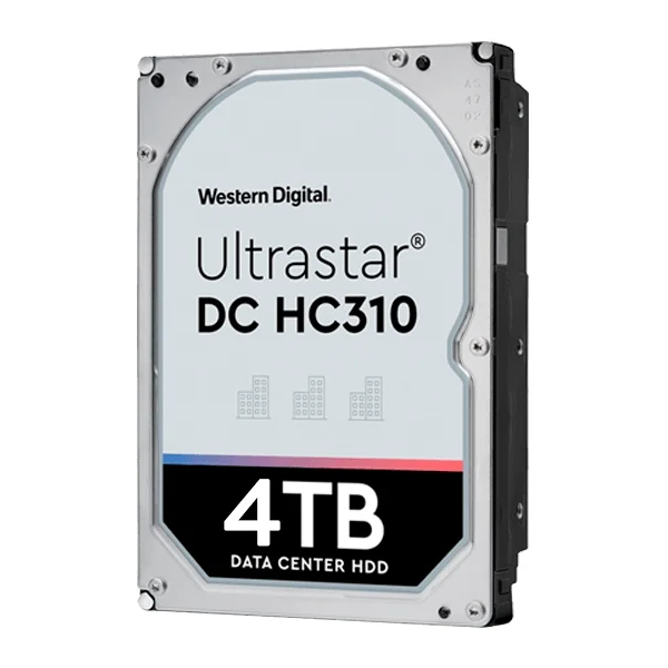Жесткий диск WD Original SAS 3.0 4Tb 0B36048 HUS726T4TAL5204 Ultrastar DC HC310 (7200rpm)