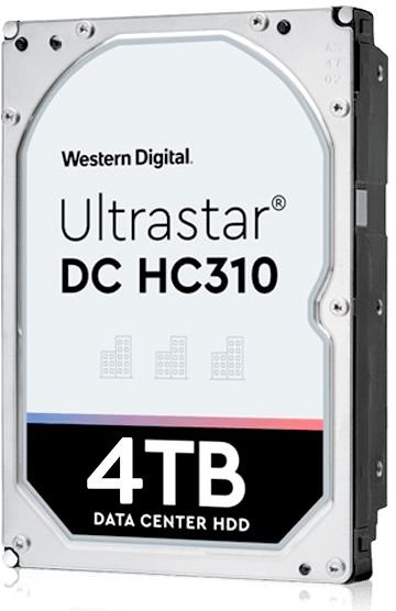 Жесткий диск WD Original SAS 3.0 4Tb 0B36048 HUS726T4TAL5204 Ultrastar DC HC310 (7200rpm)