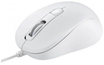 ASUS MU101C мышь белая (3200 dpi, USB, 3 кнопки, Optical, 90XB05RN-BMU010)