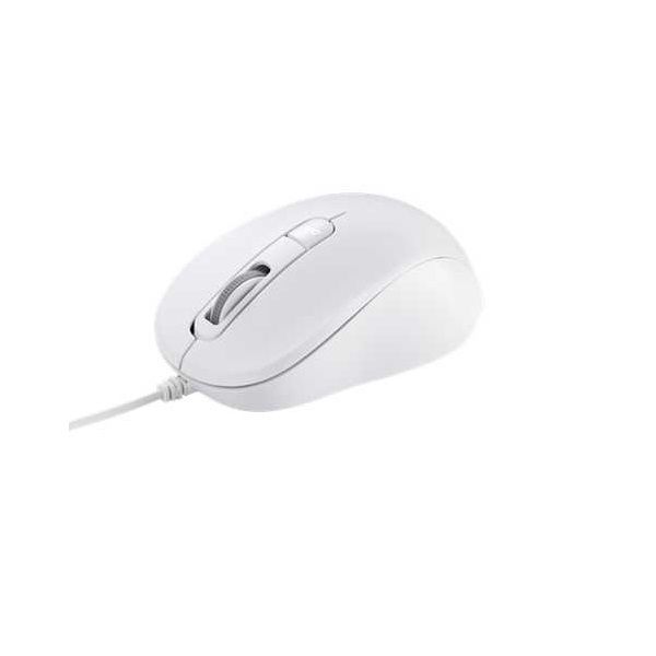 ASUS MU101C мышь белая (3200 dpi, USB, 3 кнопки, Optical, 90XB05RN-BMU010)