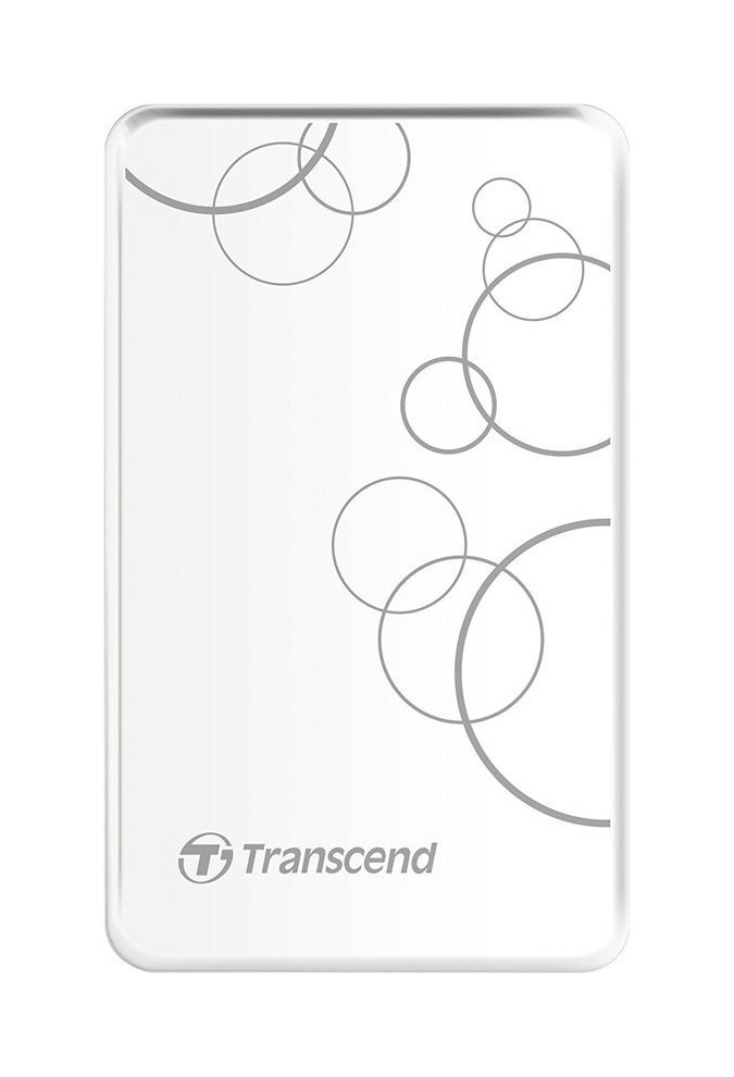 Жесткий диск Transcend USB3.0 2TB StoreJet 2.5" A Series White (With one touch backup)