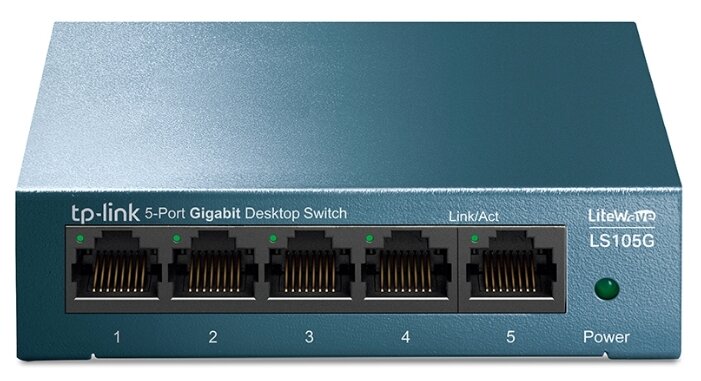 TP-Link LS105G 5-портовый 10/100/1000 Мбит/с настольный коммутатор