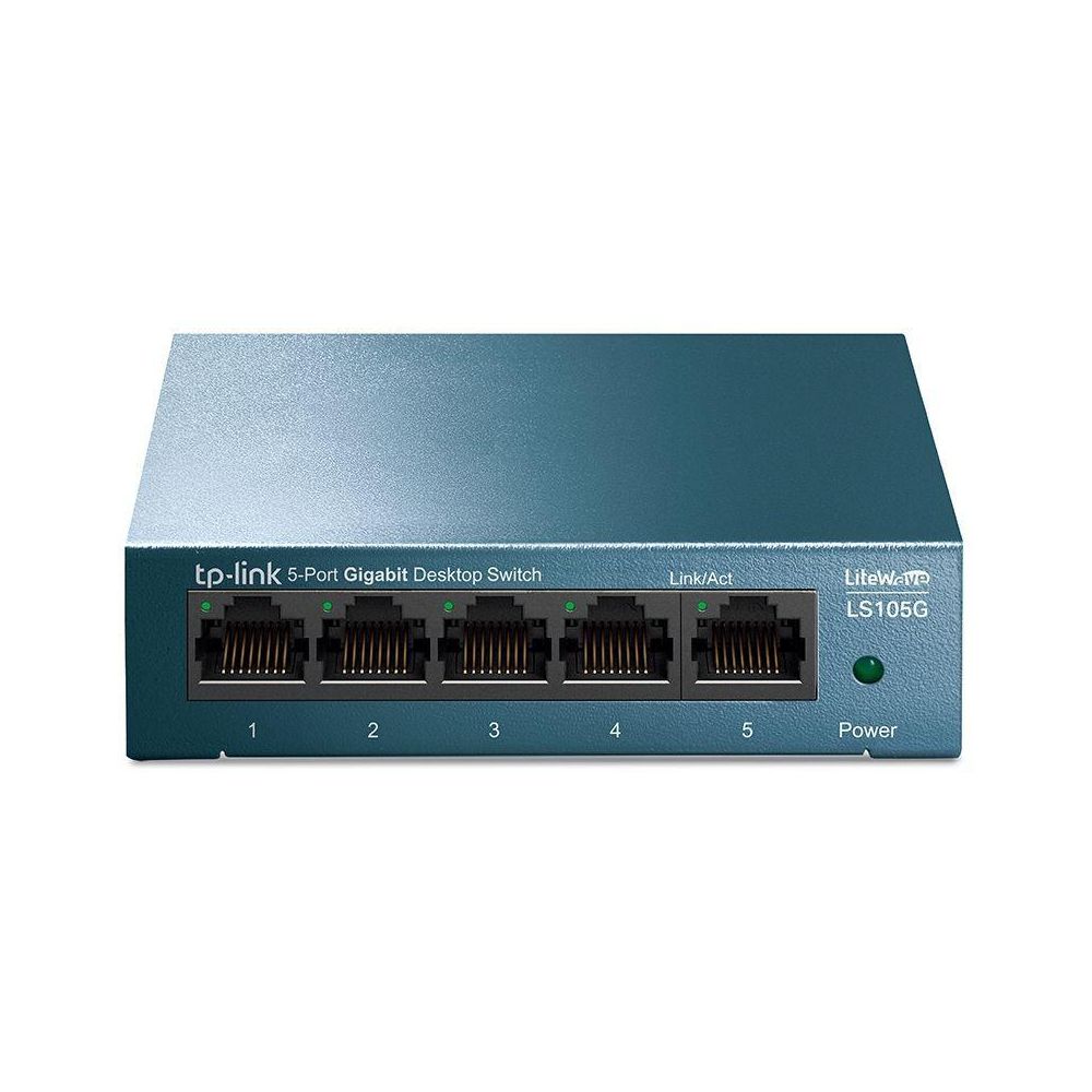 TP-Link LS105G 5-портовый 10/100/1000 Мбит/с настольный коммутатор
