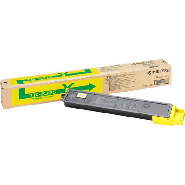 Картридж лазерный Kyocera TK-8325Y 1T02NPANL0 желтый (12000стр.) для Kyocera TASKalfa 2551ci