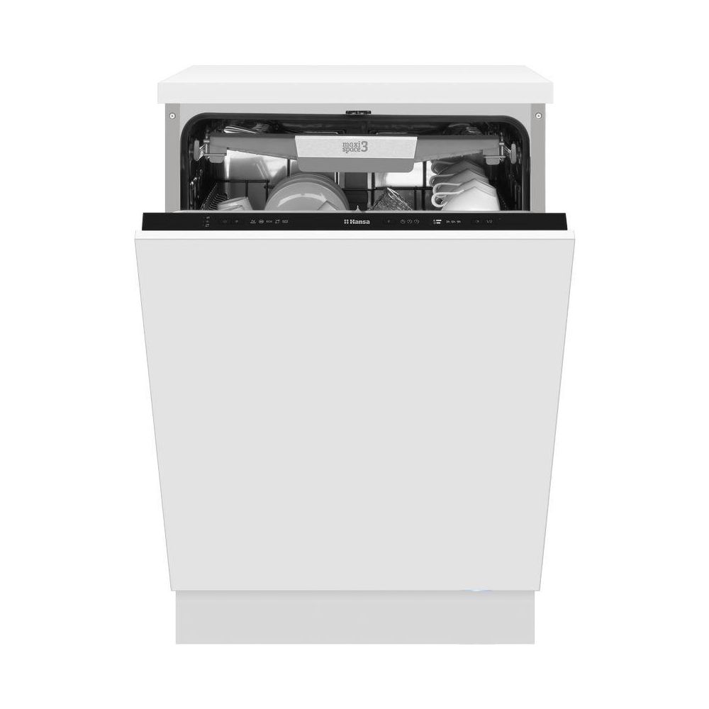 Встраиваемая посудомоечная машина Hansa ZIM615EQ [60 см, 14, пр.-5, полная (корпус+шланг), конденсац., черный]