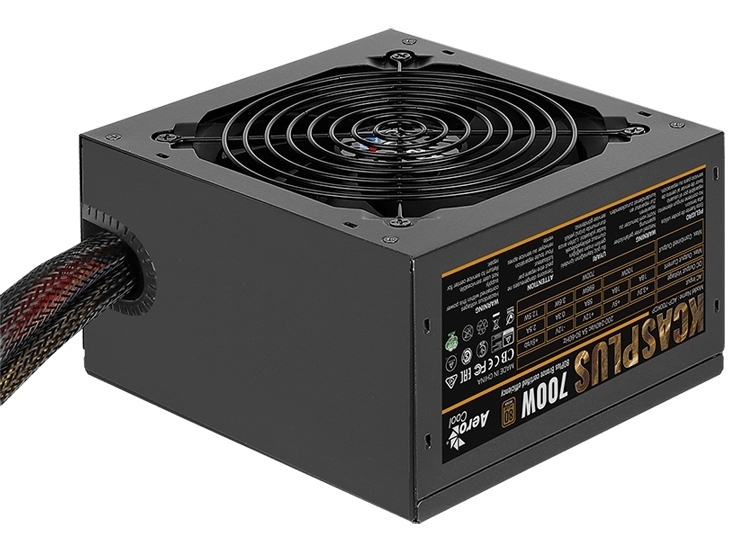 Блок питания KCAS-700 Plus 700W, ATX v2.3 , APFC , Fan 12cm , 80+ Bronze , 550mm cable