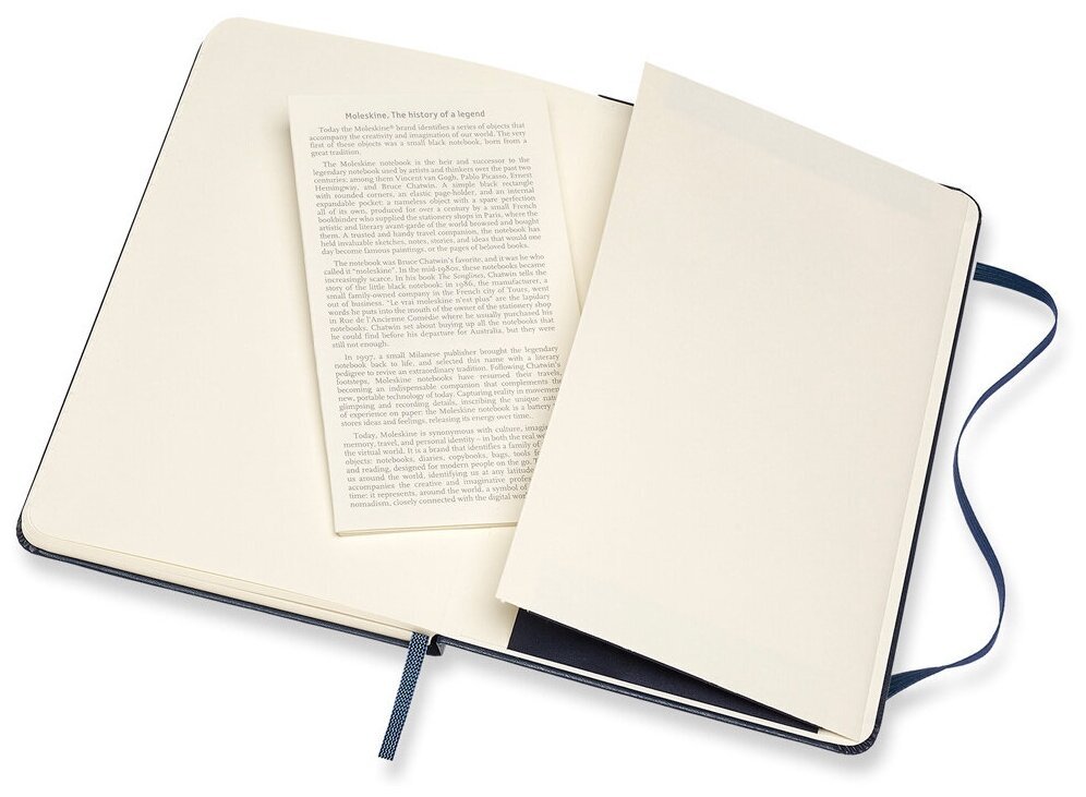 Блокнот Moleskine CLASSIC EXPENDED QP060EXPB20 Large 130х210мм 400стр.