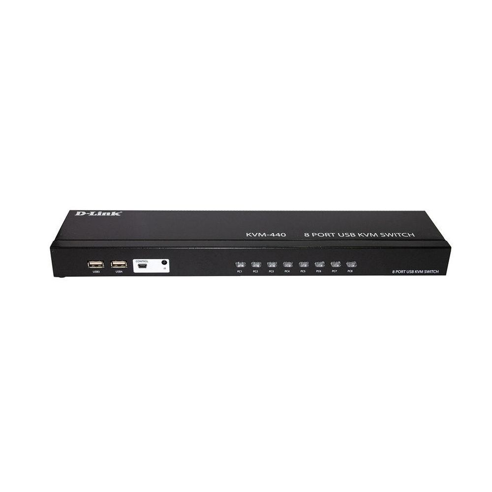 Переключатель KVM D-Link KVM-440 8xPC port