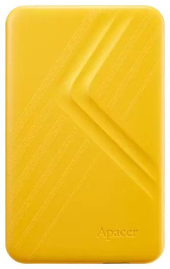 2 ТБ Внешний HDD Apacer AC236, USB 3.2 Gen 1, желтый