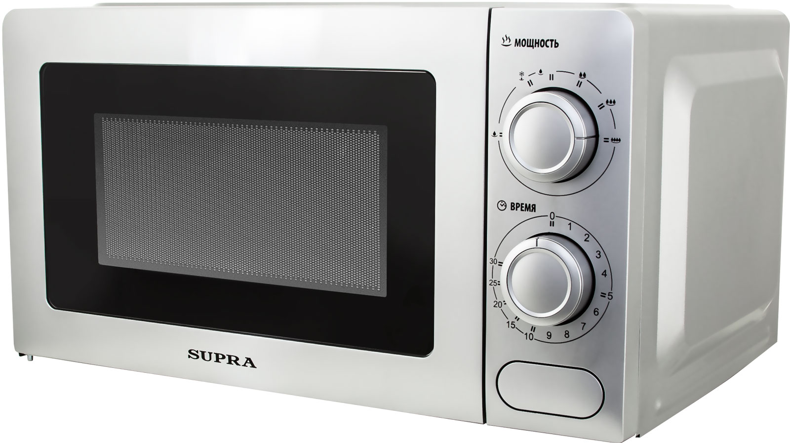 Микроволновая Печь Supra 20MS20 20л. 700Вт серебристый