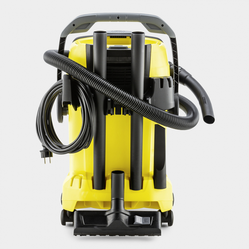 Строительный пылесос Karcher WD 5 V-25/5/22 1100Вт (уборка: сухая/сбор воды) желтый