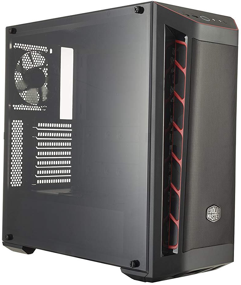 Корпус COOLER MASTER MasterBox MB511 Mesh version Red trim MidiTower без Б/П ATX MicroATX MiniITX Цвет красный MCB-B511D-KANN-S00