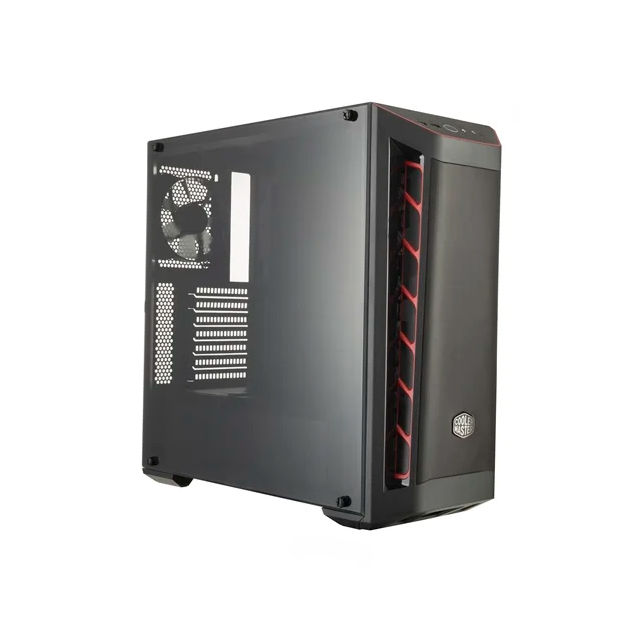 Корпус COOLER MASTER MasterBox MB511 Mesh version Red trim MidiTower без Б/П ATX MicroATX MiniITX Цвет красный MCB-B511D-KANN-S00