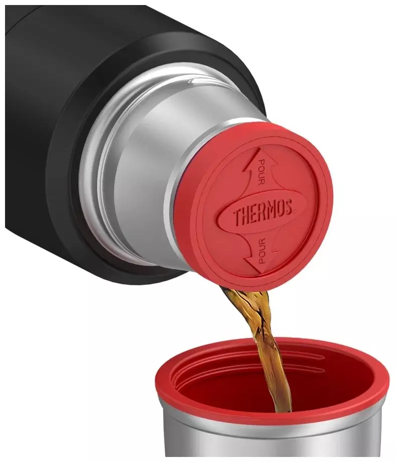 Термос для напитков Thermos SK2000 RCMB 0.47л. черный/серый (377425)