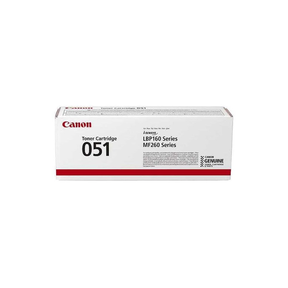 Картридж лазерный Canon 051 2168C002 черный (1700стр.) для Canon LBP162dw