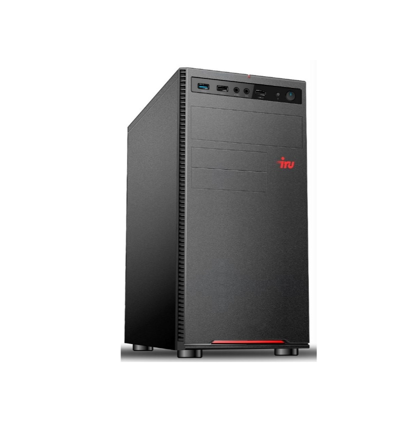 ПК IRU Home 120 MT E1 6010 (1.35) 4Gb SSD120Gb R2 noOS GbitEth 400W черный