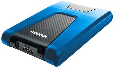 Жесткий диск A-Data USB 3.0 2Tb AHD650-2TU31-CBL HD650 DashDrive Durable 2.5" синий