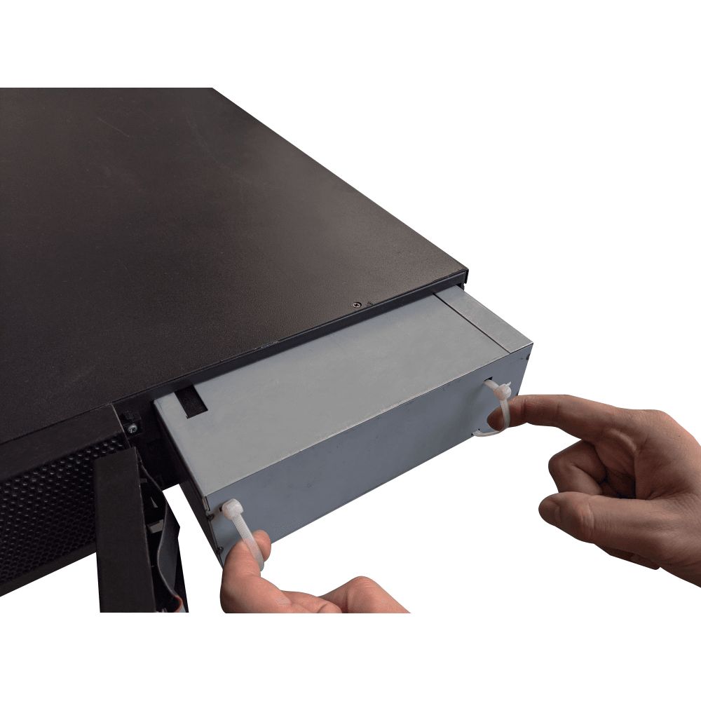 UPS Powercom SNT-1500, 1500 W / 1500 VA, Rack / Tower, 6 IEC320 C13 outlets with backup power, LCD, USB, RS-232, SNMP card slot, WxDxH 428x425x84 mm, weight 17.3 kg