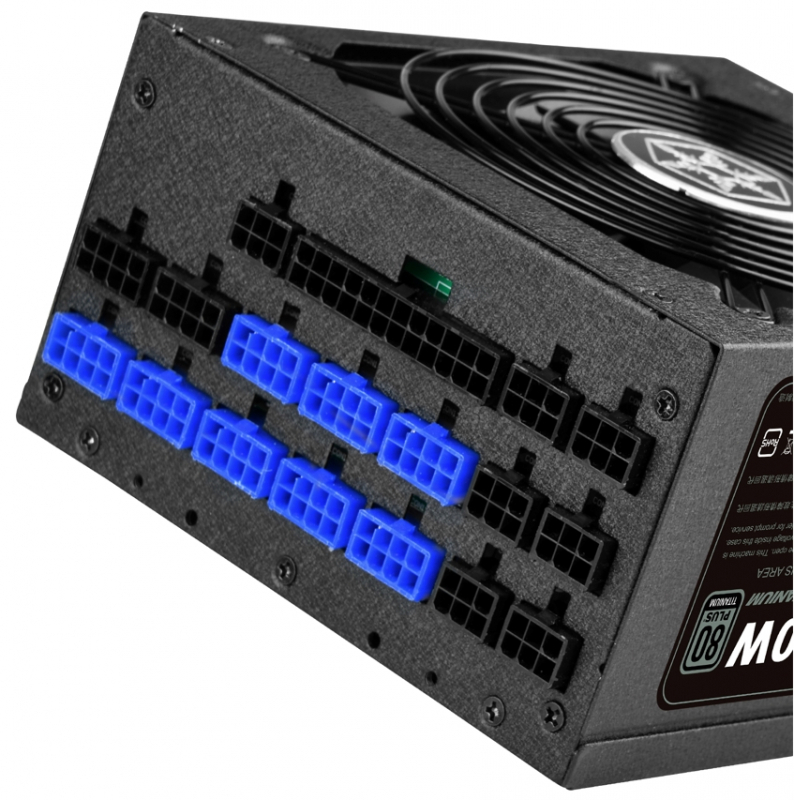 Блок питания SST-ST1300-TI v 2.0 Strider Titanium Series, 1300W 80 Plus Titanium