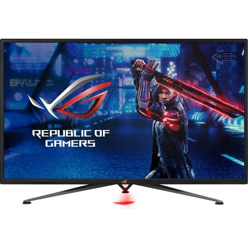 Монитор ASUS ROG Strix XG438QR, игровой Монитор с большим экраном, 43" / 4K (3840x2160), 120 Гц, FreeSync 2 HDR, DisplayHDR 600, 90% DCI-P3, Shadow Boost, два динамика по 10 Вт, пульт ДУ